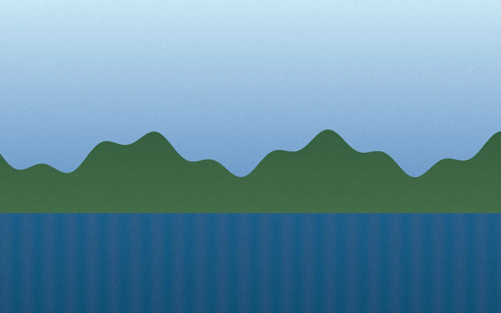 Synthetic landscape used for the compression example